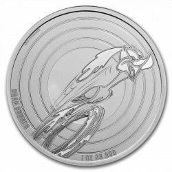Samoa 1 oz silver ROAD RUNNER 2023 $5 BU Miep Miep