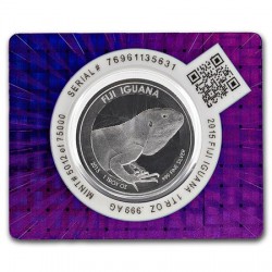 1 oz silver IGUANA 2015 FIJI