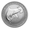 1/2 oz ARGENT GREAT HAMMERHEAD SHARK 2015