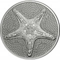 1 oz silver STARFISH 2019 $1