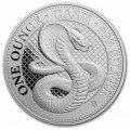 1 oz silver £1 CASH COBRA 2022 St. Helena £1