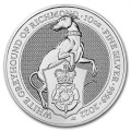 UK 10 oz silver Queen's Beast 2022 WHITE GREYHOUND OF RICHMOND bu