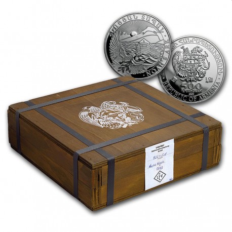 1 oz silver NOAH'S ARK Armenia 500Dram