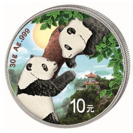 30 GR SILVER PANDA 2023 Yuan 10