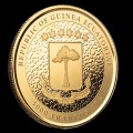 1 oz GOLD EQUATORIAL GUINEA GIRAFFE 2021 bu 1000 CFA