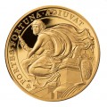 ST HELENA 1 oz GOLD The QUEEN'S VIRTUES CONSTANCY 2022 £100 proof ACTA NON VERBA