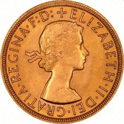 FULL GOLD SOVEREIGN 1967