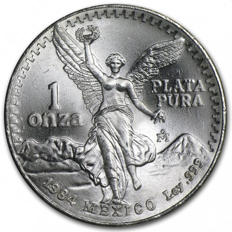 1 oz SILVER LIBERTAD 1984