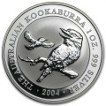 1 oz silver KOOKABURRA 2004 $1 BU