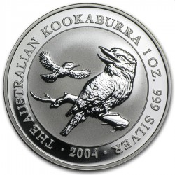 1 oz silver KOOKABURRA 2004 $1 BU second choice