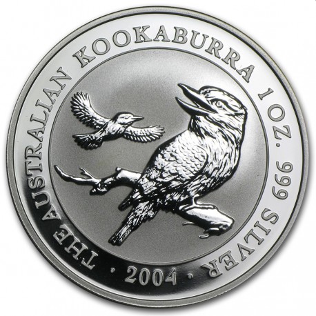 1 oz silver KOOKABURRA 2004 $1 BU
