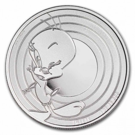 Samoa 1 oz silver BUGS BUNNY 2022 $5 BU 