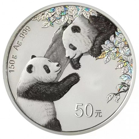 150 gr silver PANDA 2023 PROOF 50 Yuan
