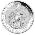 PM 1 kilo silver KOOKABURRA 2020 $30 Australia 