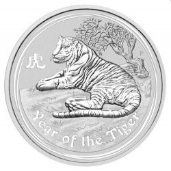 1 kilo silver Lunar 2 TIGER 2010 $30 BU