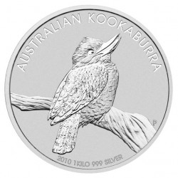 1 KILO SILVER KOOKABURRA 2010 $30 BU