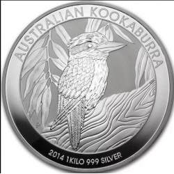 1 KILO SILVER KOOKABURRA 2014 $30 BU