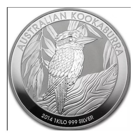 1 KILO SILVER KOOKABURRA 2014