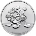 NIUE 1 oz silver Donald Duck CHRISTMAS 2022 $2