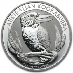 1 oz silver KOOKABURRA 2012 $1 bu