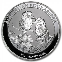 1 KILO silver KOOKABURRA 2013 $30 BU SECOND CHOICE