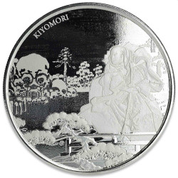 1 oz silver Fiji SAMURAI ARCHIVES 2018 BU $1