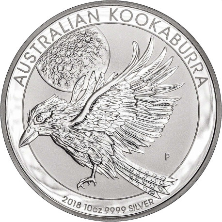 10 oz SILVER KOOKABURRA 2018 $10