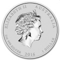 1 oz SILVER LUNAR MONKEY 2016