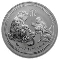 1 oz SILVER LUNAR MONKEY 2016