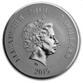 NIUE 1 oz silver Celestial WHITE TIGER 2019 $2