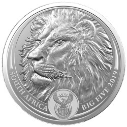 1 oz silver SAM BIG FIVE LION 2019 