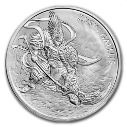1 oz silver Sin Gallus 2017 South Korea
