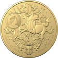 RAM 1 oz GOLD COAT OF ARMS AUSTRALIA 2022 $100