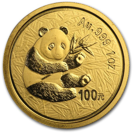 1 oz gold PANDA 2000