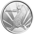  1 oz silver Cameroon CHEETAH 2019