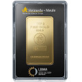 100 GRAM GOLD BAR - NEW + CERTIFICATE & SERIAL NUMBER
