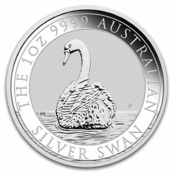 PM 1 oz silver SWAN 2023 $1 bu