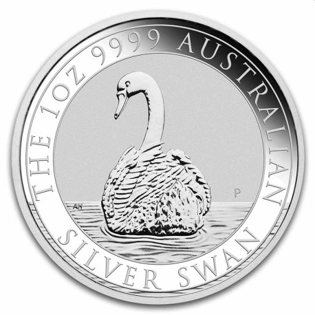 PM 1 oz silver SWAN 2022 $1 bu