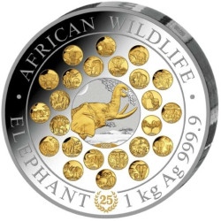 1 kilo SOMALIA ELEPHANT 2023 SHILLINGS 2 000