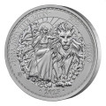 ST HELENA 2 oz silver UNA and the LION 2021 £1 BU