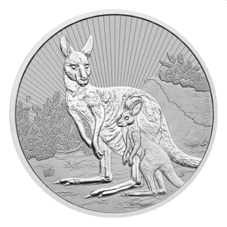 10 oz silver PLATYPUS & BABY 2021 Next Generation BU $10