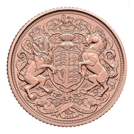 FULL GOLD SOVEREIGN 2022 King Charles