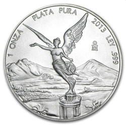 1 oz SILVER LIBERTAD 2013