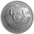 1 oz silver Lunar OX 2009