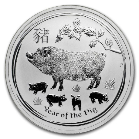 1 oz silver PIG NIUE 2019