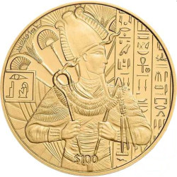1 oz GOLD Gods of Egypt 2023 OSIRIS $100 bu