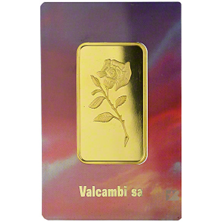 BAR 10 gr gold - VALCAMBI Switzerland / HEIMERLEE+MEULE 