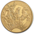 St. Helena 1 oz GOLD HERA & The PEACOCK 2022 £5 BU