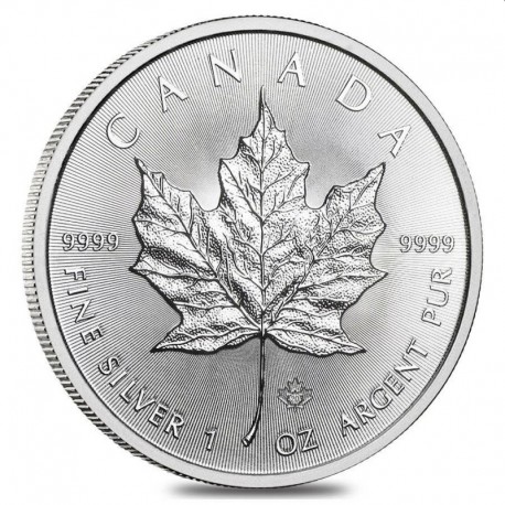 1 oz silver Maple leaf