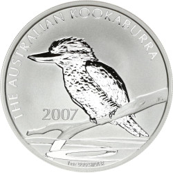 1 oz silver KOOKABURRA 2007